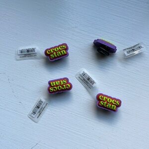 4 crocs jobbets NWT (includes all of them)